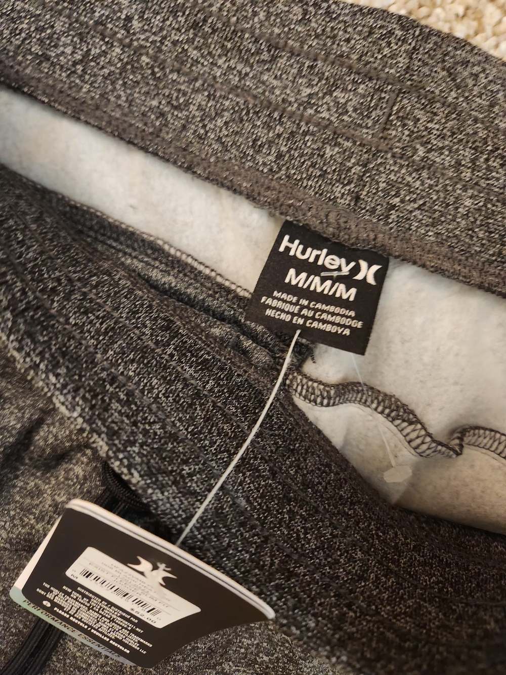 Hurley- Men's Active Jogger Pants w/ Drawstring. NWT Medium. - Picture 14 of 14